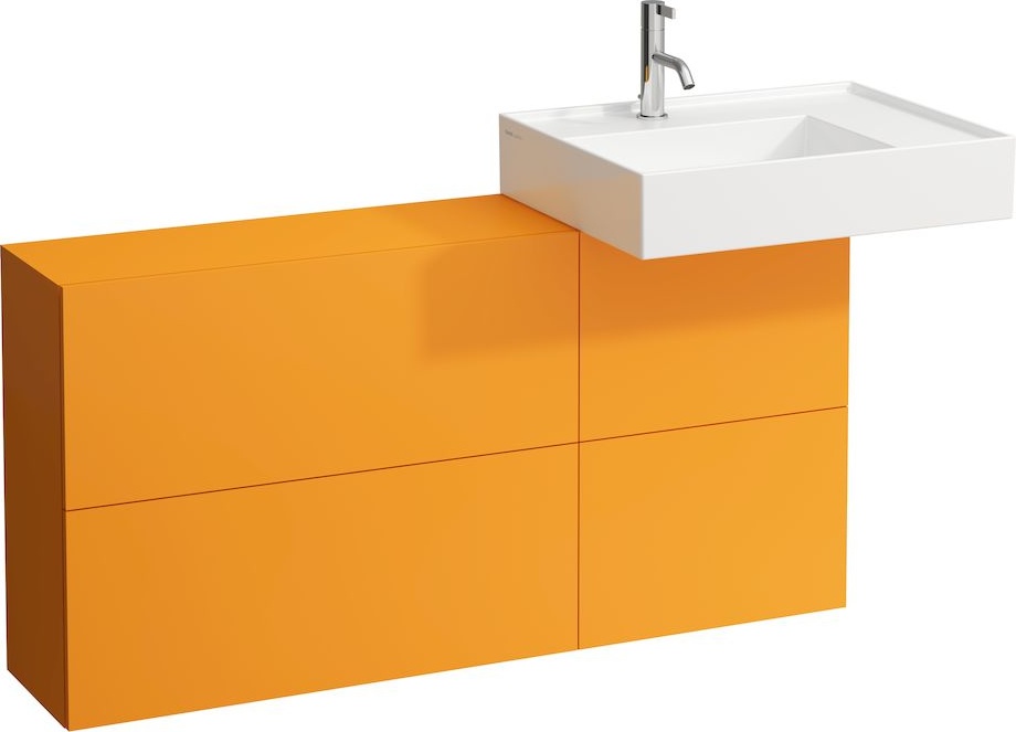 H4082920336431 Боковая стенка с одной дверцей и двумя створками, раковина справа LAUFEN PRO - Вид №3
