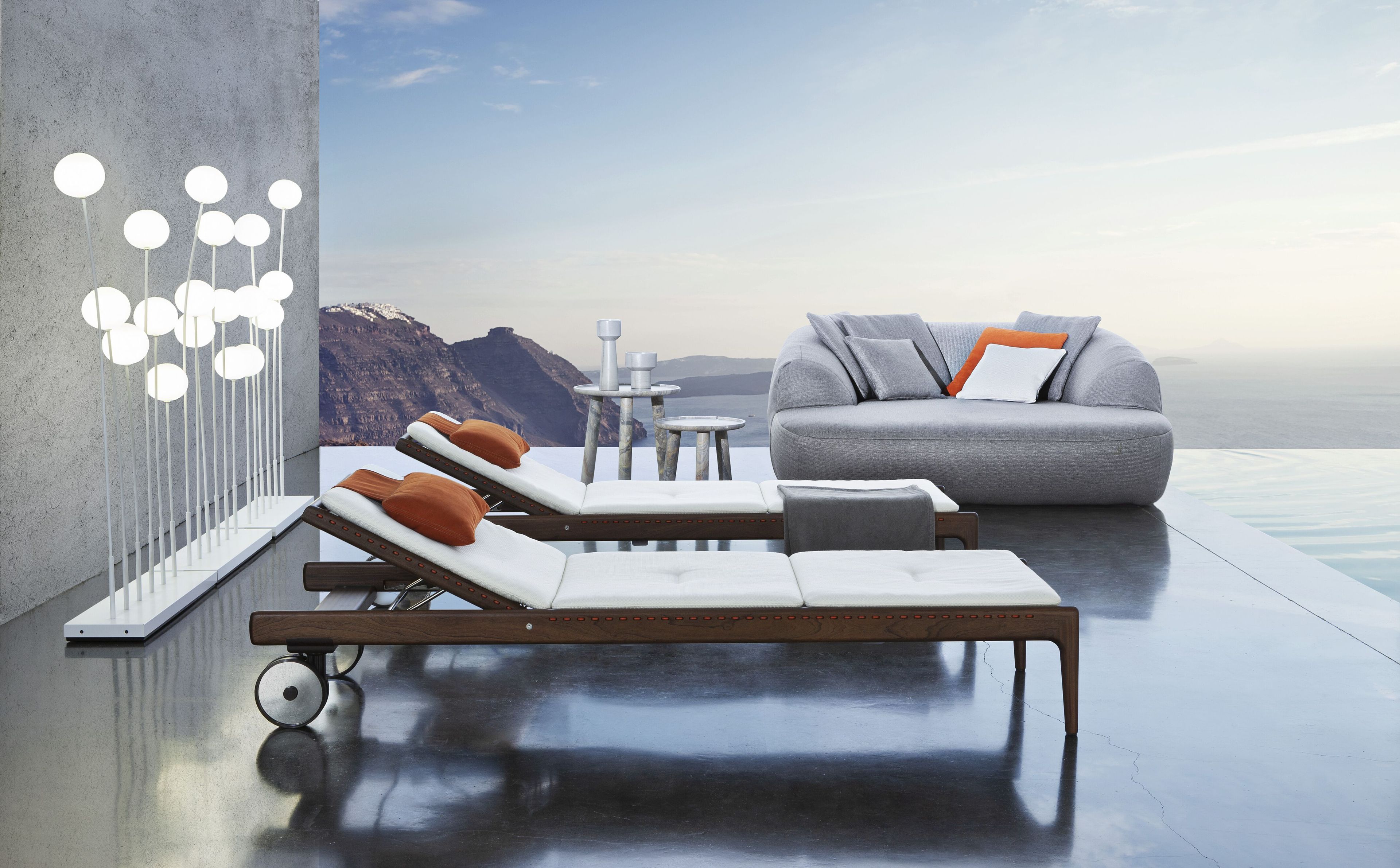 Шезлонг из красного дерева Exteta Levante ARCH-00108136 - Вид №8