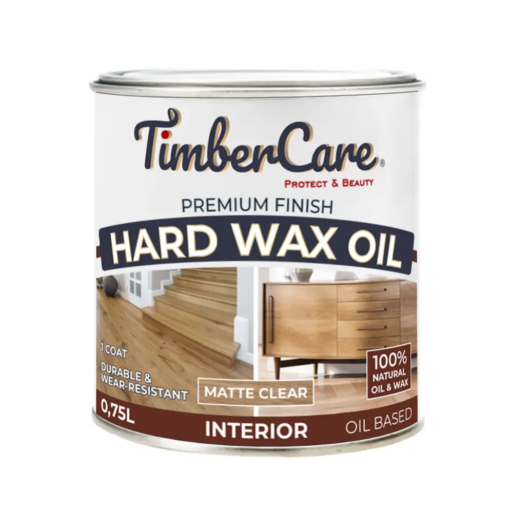90671871 Масло защитное с твердым воском TimberCare 350052 цвет прозрачный 0.75 л STLM-0332172
