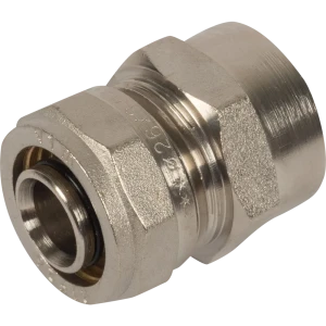 Переходник Valtec 1"x26 мм ВР никелированная латунь VTM.302