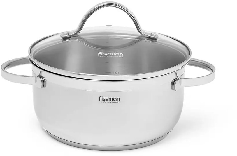 90136626 Кастрюля Fissman Luminosa 5334, 5.1 л STLM-0866077