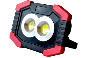 16381710 Автономный прожекторный фонарь 2х3W COB+1W LED, батарейки 3xAA, 300Лм+80Лм, IP23, 29127 5 RITTER