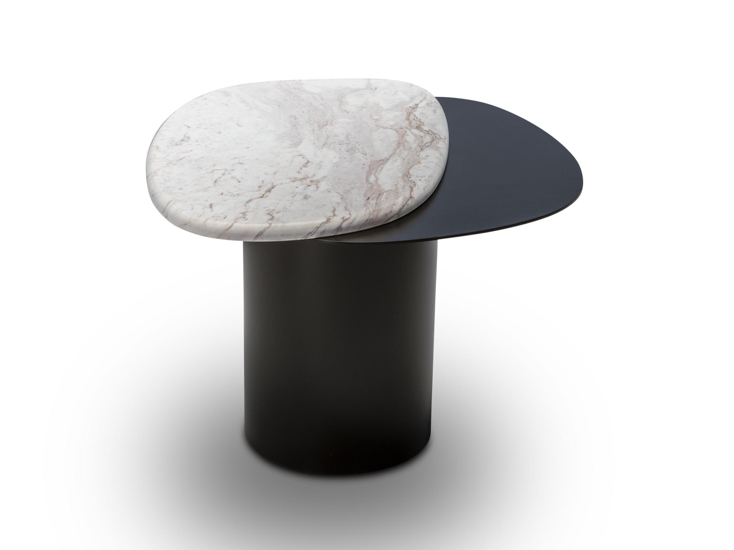 Журнальный столик из дерева и мрамора для гостиной Natuzzi Italia Splash ARCH-00048727 - Вид №6