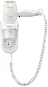 Valera Excel 1600 Shaver White Мод. 561.17 / 032.05 белый - 1600 Вт - фен с настенным держателем и розеткой для бритвы 55610182