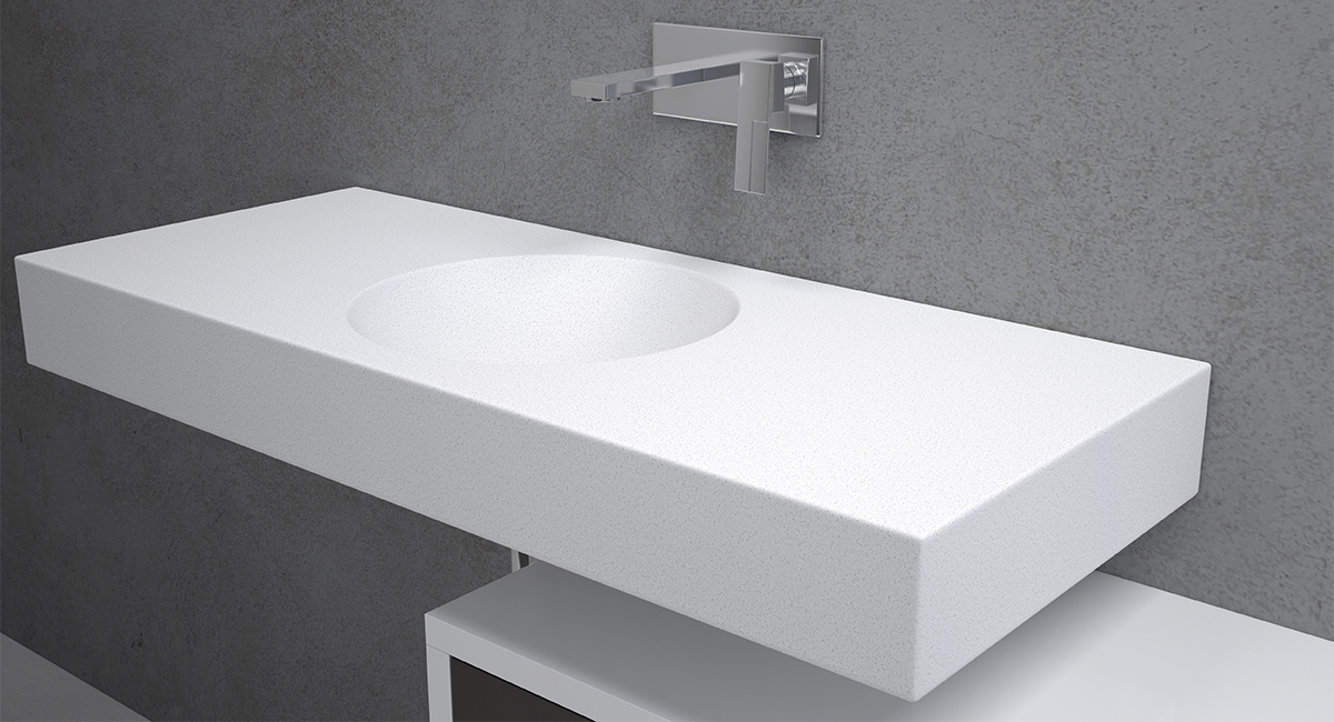 Раковина столешница Lunar Apaiser 8971