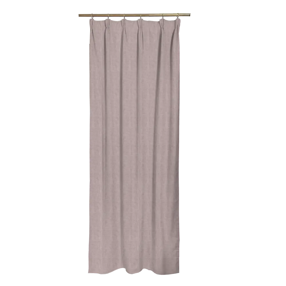 Штора на ленте Evette 140x280 см цвет розовый 83407025 STLM-2019112 INSPIRE 