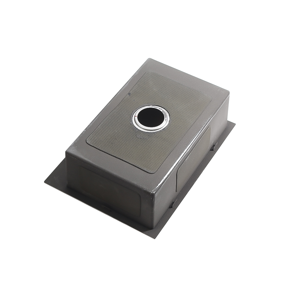 Мойка H6045 MELANA ProfLine 3,0/200 САТИН врезная прямоугольная с коландером H6045 H6045 сатин - Вид №5