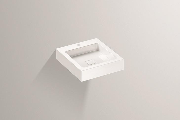 4276000000 Умывальник, wt.qs450h, белая, proshield Alape серия Q 