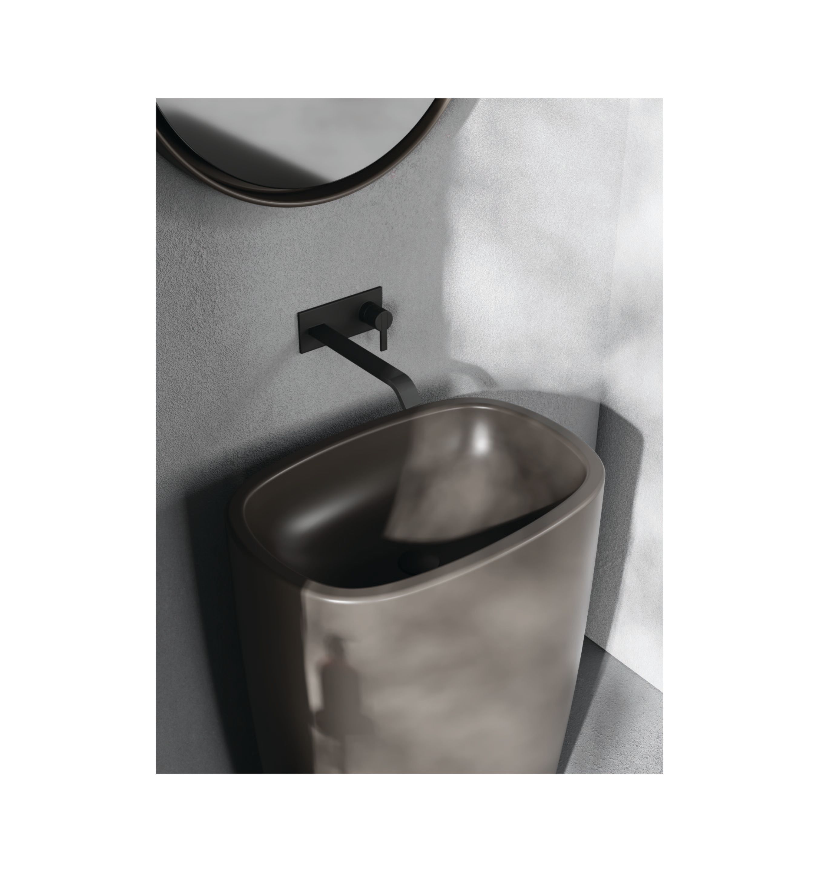 Керамическая отдельно стоящая раковина Nic Milk ARCH-00078642 - Вид №1