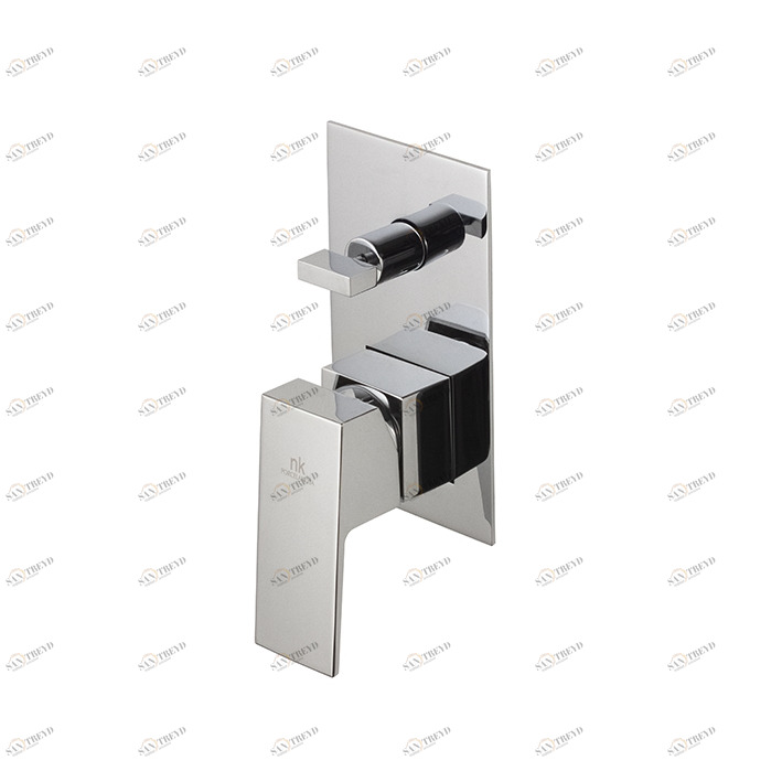 Скрытый однорычажный смеситель для ванны и душа  Square NOKEN 100266786  CHROME