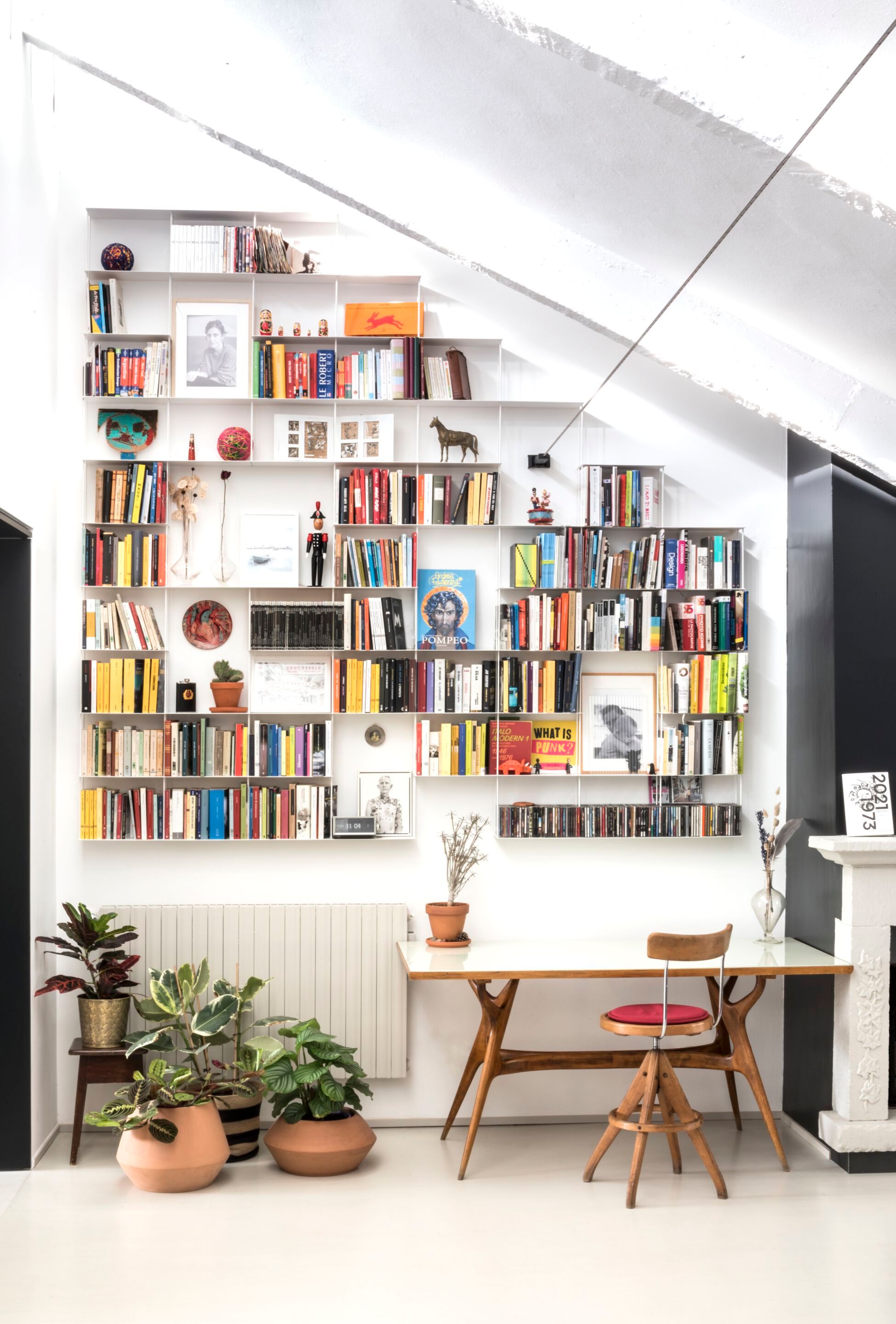 Алюминиевый секционный настенный книжный шкаф KRIPTONITE Krossing ARCH-00131150 - Вид №7