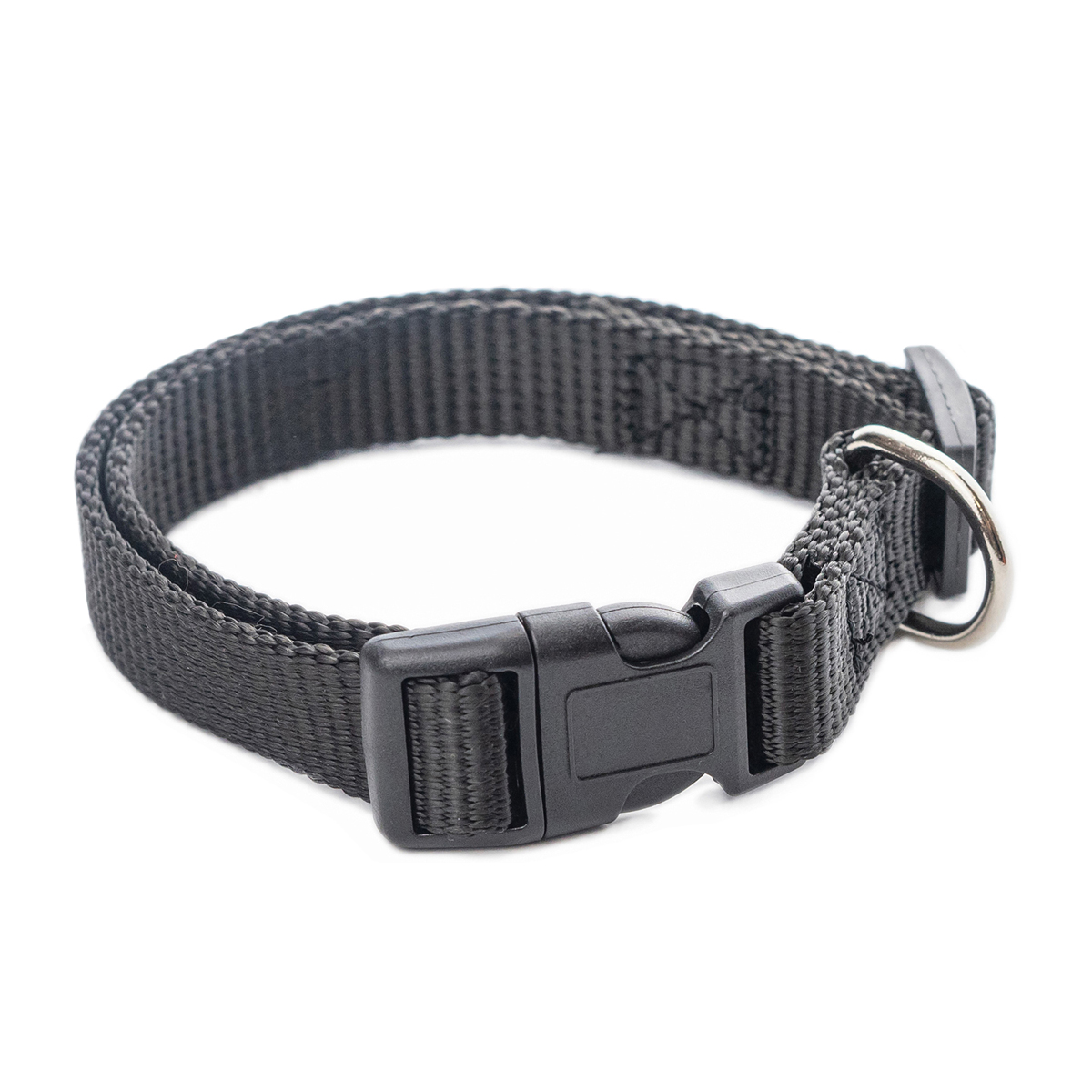 ПР0056311 Ошейник для собак Спорт 15х250-400мм усиленный, черный ХОРОШКА 