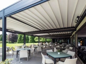 KE Outdoor Design Пристенная пергола из алюминия Gennius