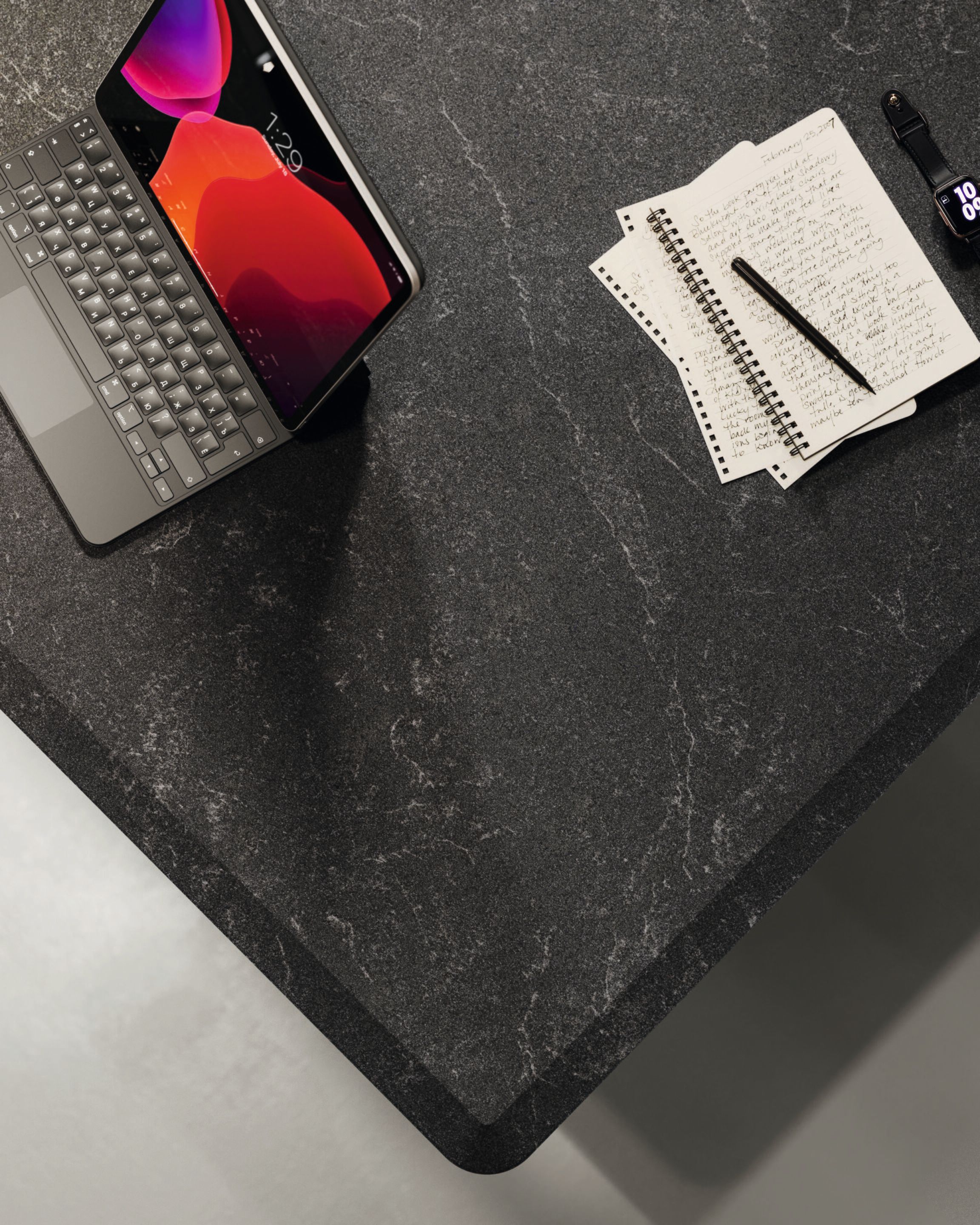 Прямоугольный стол для совещаний с системой люверсов Las Mobili Monolith ARCH-00149849 - Вид №5