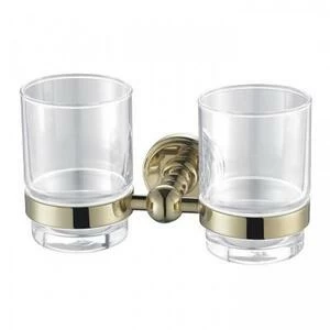 Стакан Aquanet 4684D, золото (двойной)