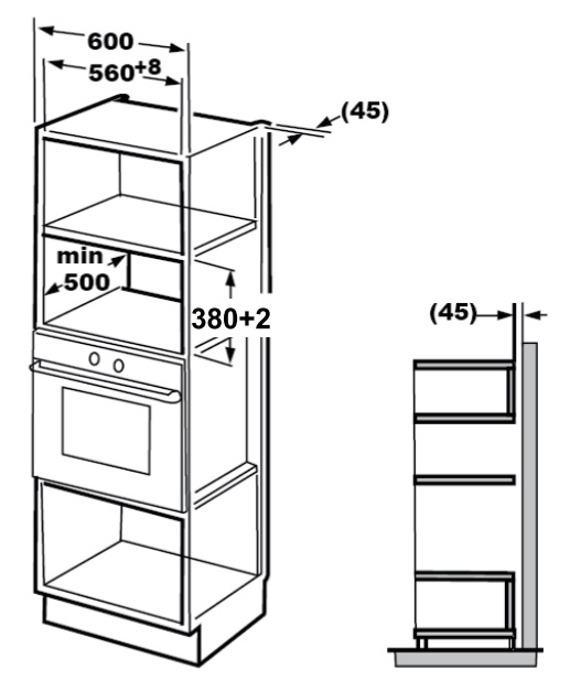 9033938 Встраиваемая микроволновая печь Kuppersberg HMW 635 X серебристый STDN-0140039 - Вид №7