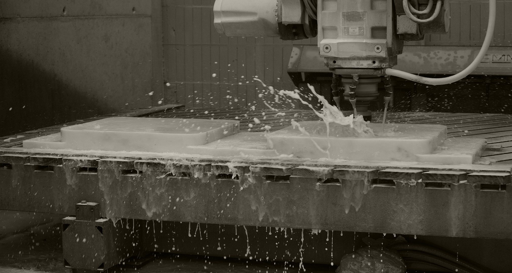 Двойная мраморная подвесная раковина с ящиками Maami Home Guimo ARCH-00146806 - Вид №3