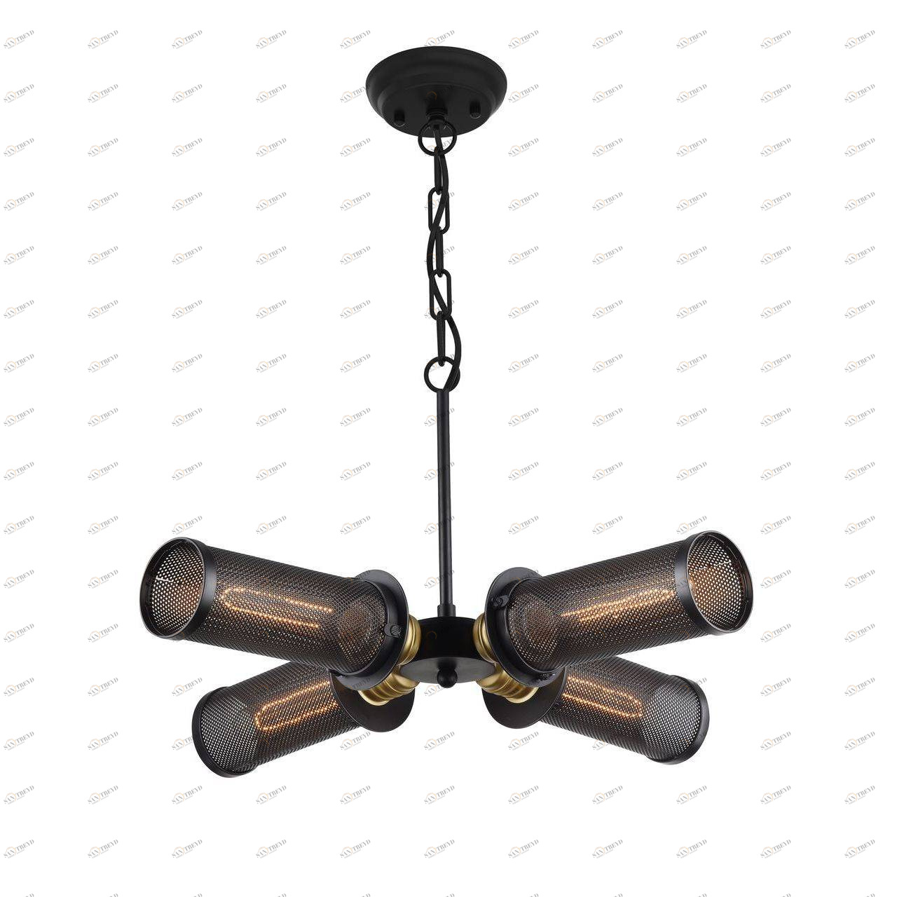 Подвесная люстра Favourite Strainer 1788-4P FAVOURITE STRAINER 057220 Черный 