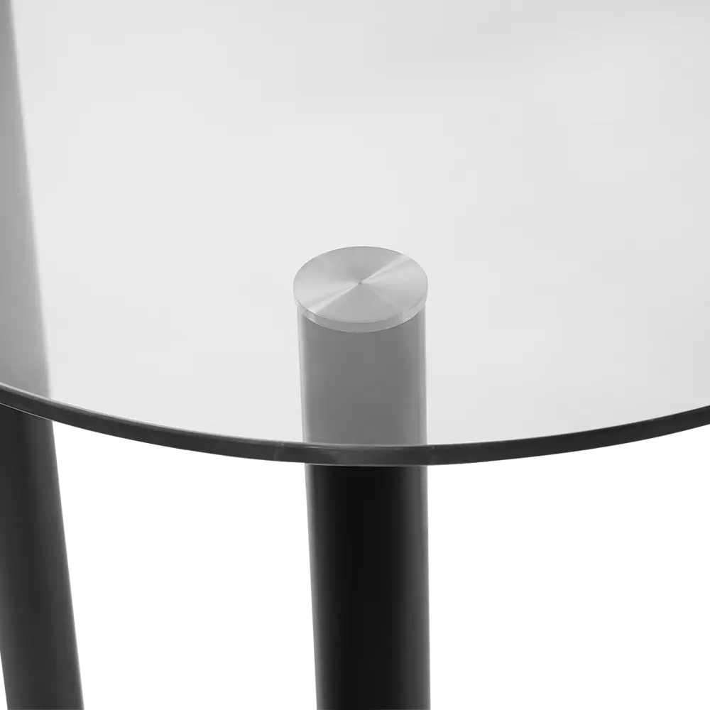 Стеклянный кухонный стол Delinia Тулуза с элегантными черными ножками 87198245 STLM-0073438 - Вид №5