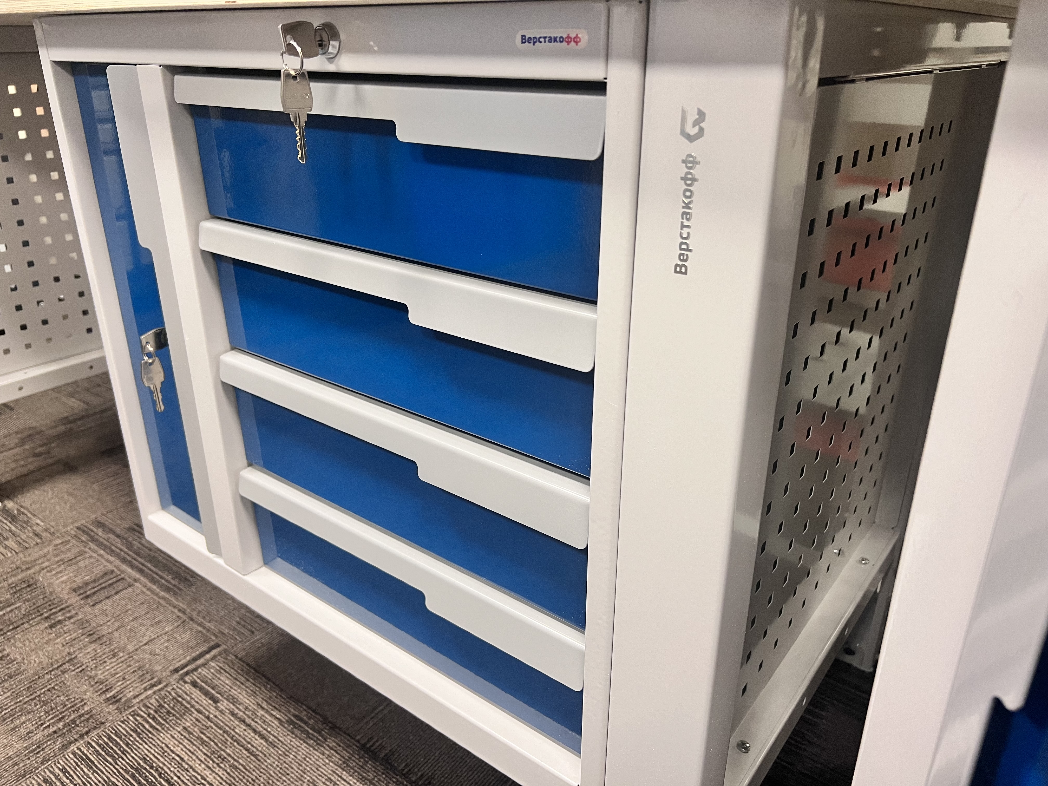 Верстак слесарный CTR 2002.S11L1.23-2F Верстакофф 124489 - Вид №3