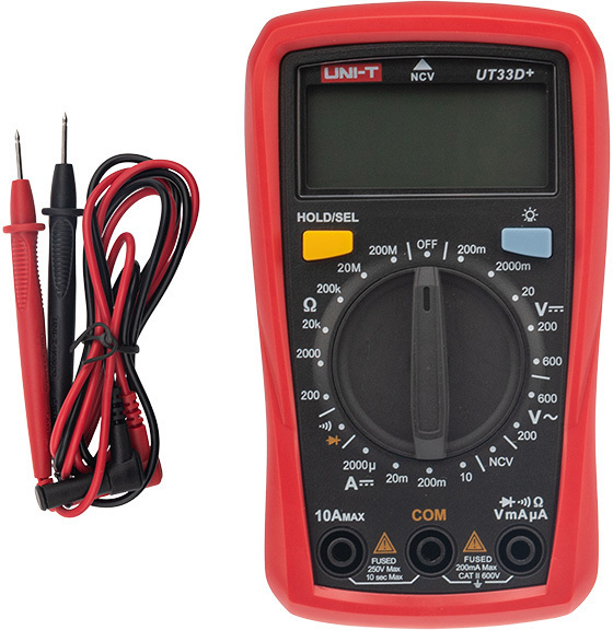 90449322 Мультиметр портативный UT33D+ STLM-0226950 UNI-T