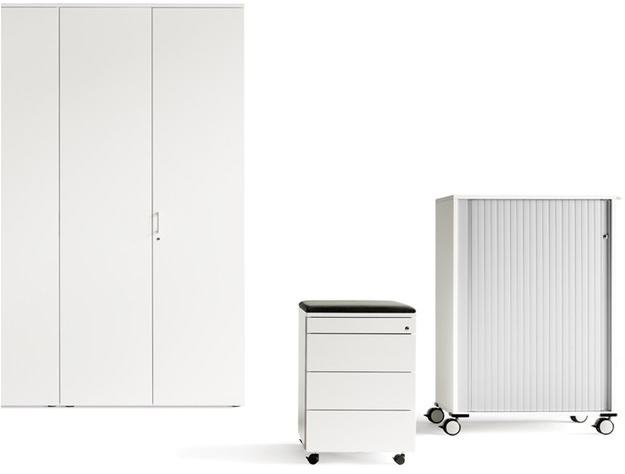 Wiesner-Hager Высокий офисный шкаф с распашными дверцами с замком Float_fx sun-id-1391597 - Вид №3