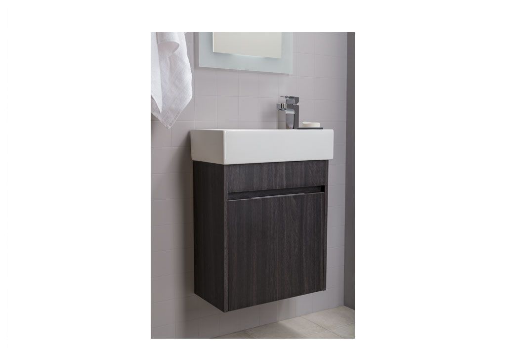 Тумба с раковиной Aquanet Лидс 50 эвкалипт мистери 0018274400182338 - Вид №5