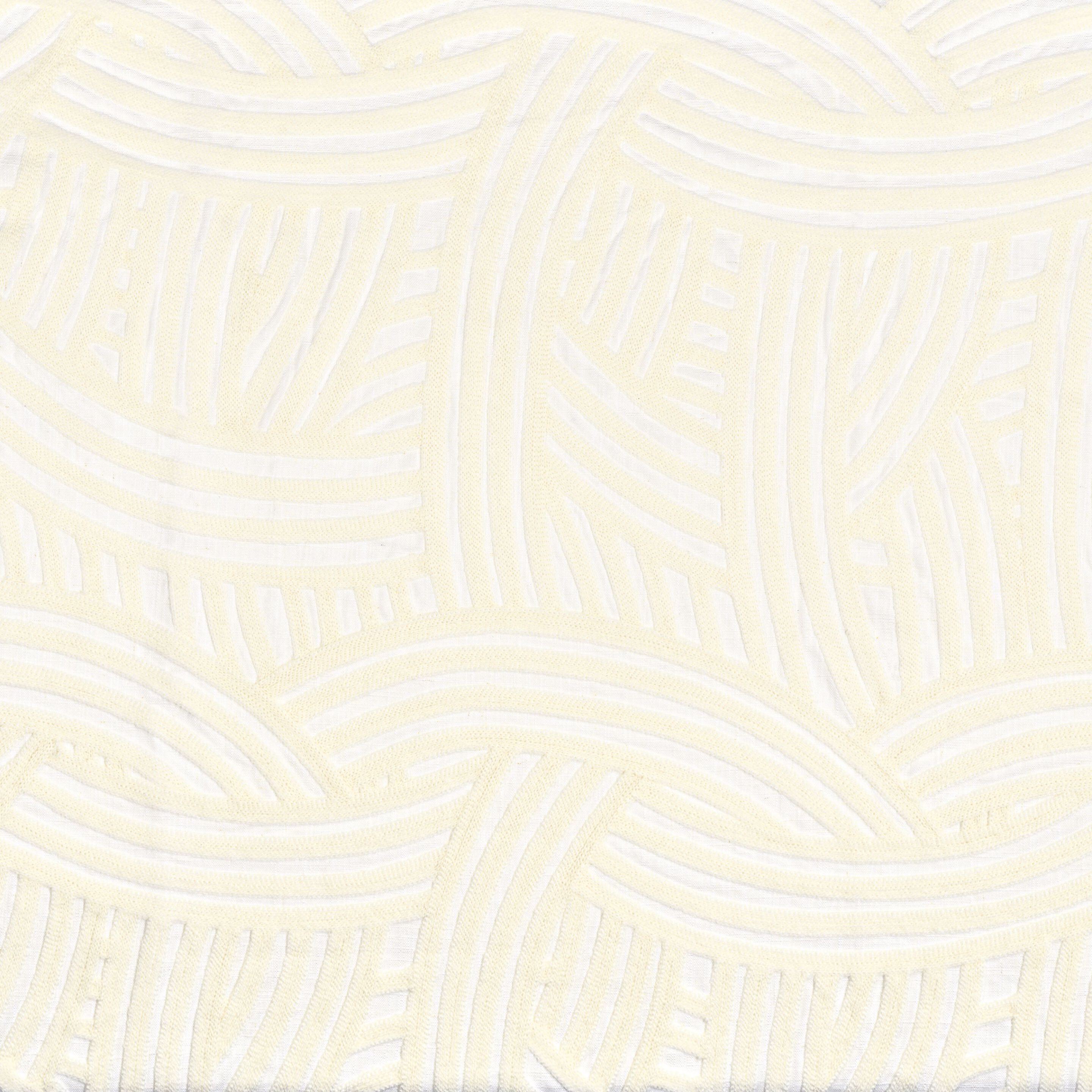 Вышитая ткань с графическим рисунком Casamance Valvidia ARCH-00047535 - Вид №4