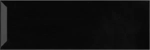 Negro Brillo Bisel 10x30