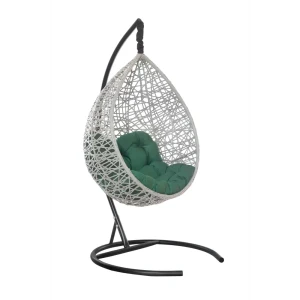 91732877 Кресло подвесное Laura outdoor VLC-503 Valencia 1-но местные до 130 кг серый/серебристый STLM-1481076