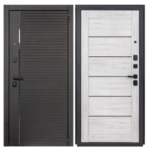 Дверь входная металлическая Луна 88x205 см правая нордик грей