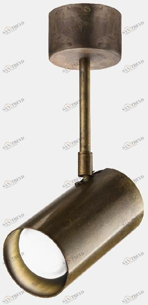 Il Fanale Круглый регулируемый светильник из латуни Girasoli 214.08.oo