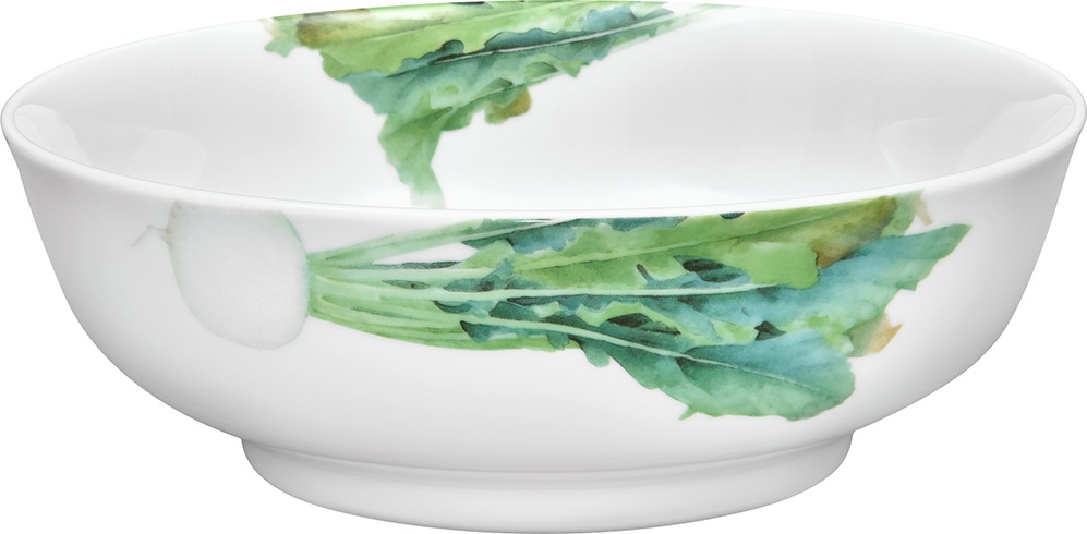 10613939 Noritake Салатник Noritake "Овощной букет.Редька" 25см Фарфор 