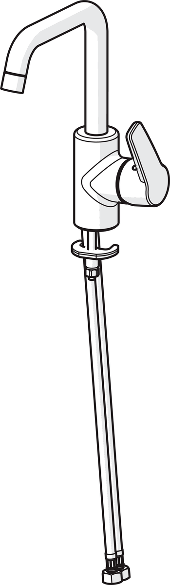 Oras 3907F Смеситель для умывальника 3907F Saga Хром  - Вид №2