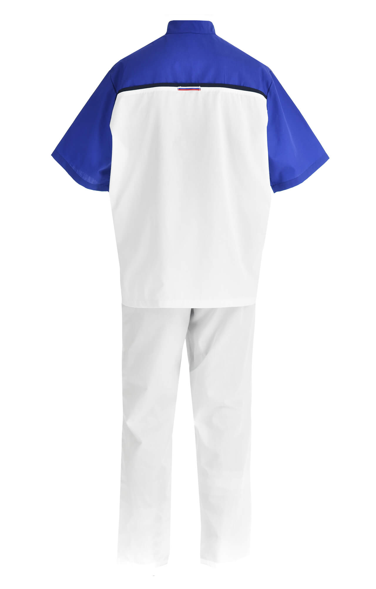 61951 Костюм "Лидер" белый василек  Медицинская одежда  размер 60-62/182-188 Спецодежда  - Вид №3