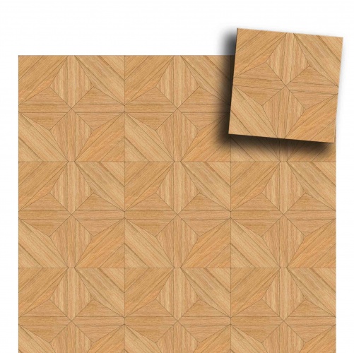 Художественный паркет Da Vinci Щитовой 26-518 Дуб (Гладкая) 500х500 мм 26010518 - Вид №1