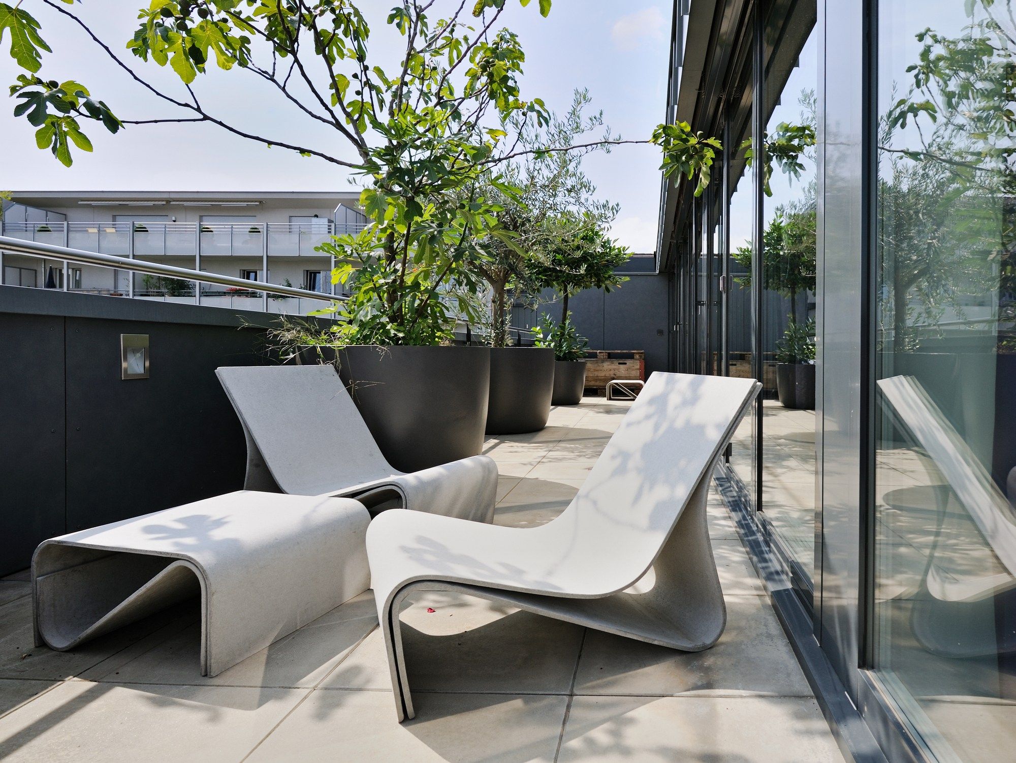 Бетонное садовое кресло SWISSPEARL дизайн ARCH-00058672 - Вид №14