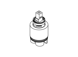 AQ1.12M10440 Однорычажный смеситель для раковины HEWI System-Armaturen  - Вид №13