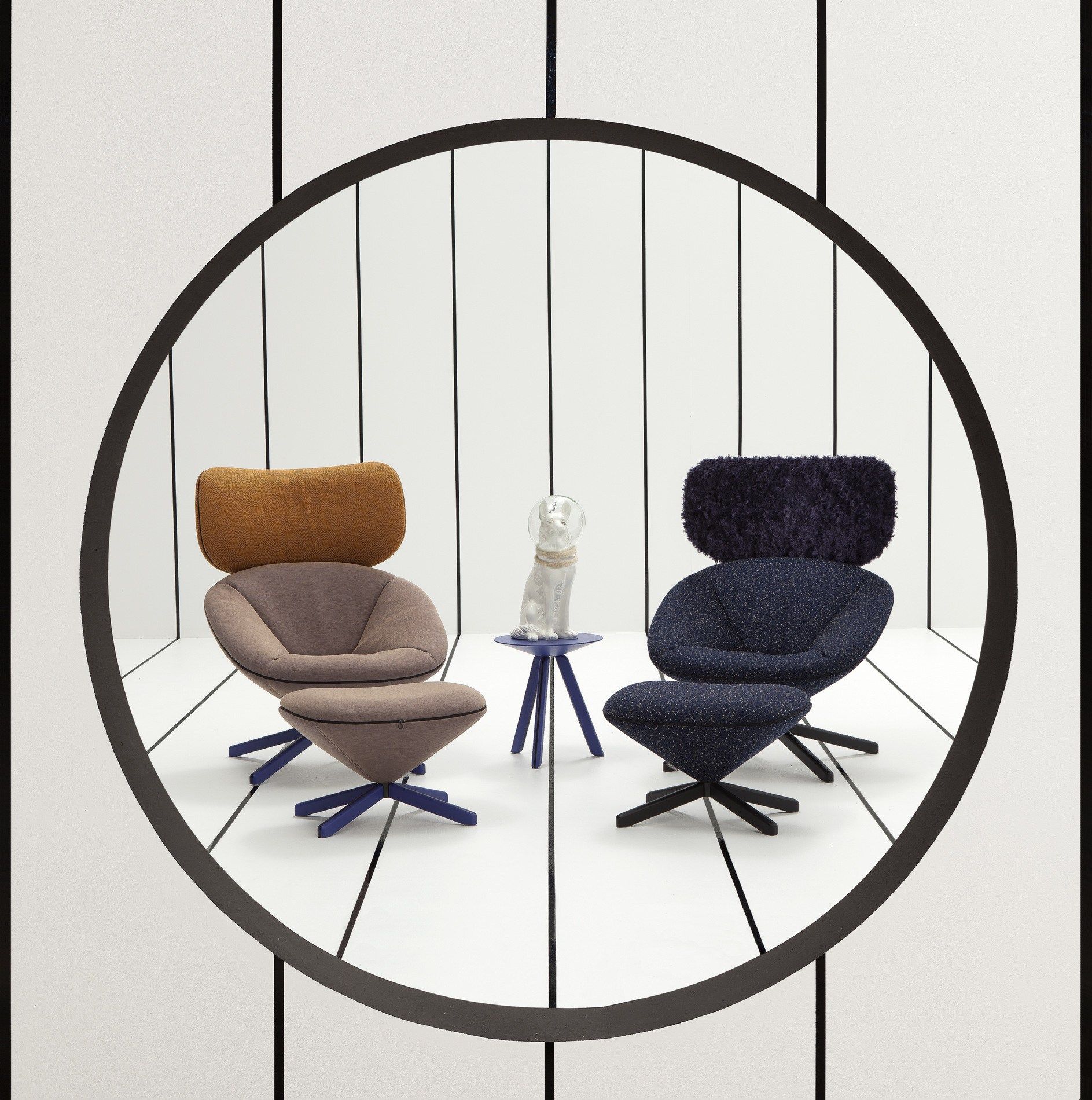 Круглый деревянный журнальный столик SANCAL ARCH-00036167 - Вид №4