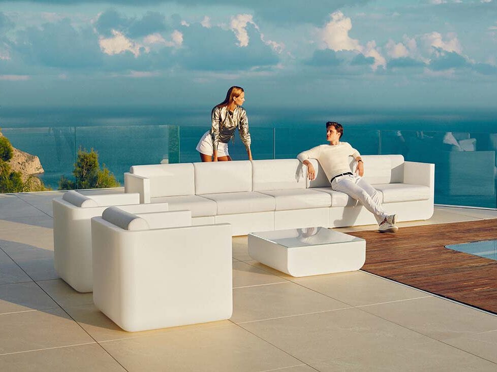 Угловой садовый диван Vondom Ulm ARCH-00095295 - Вид №3