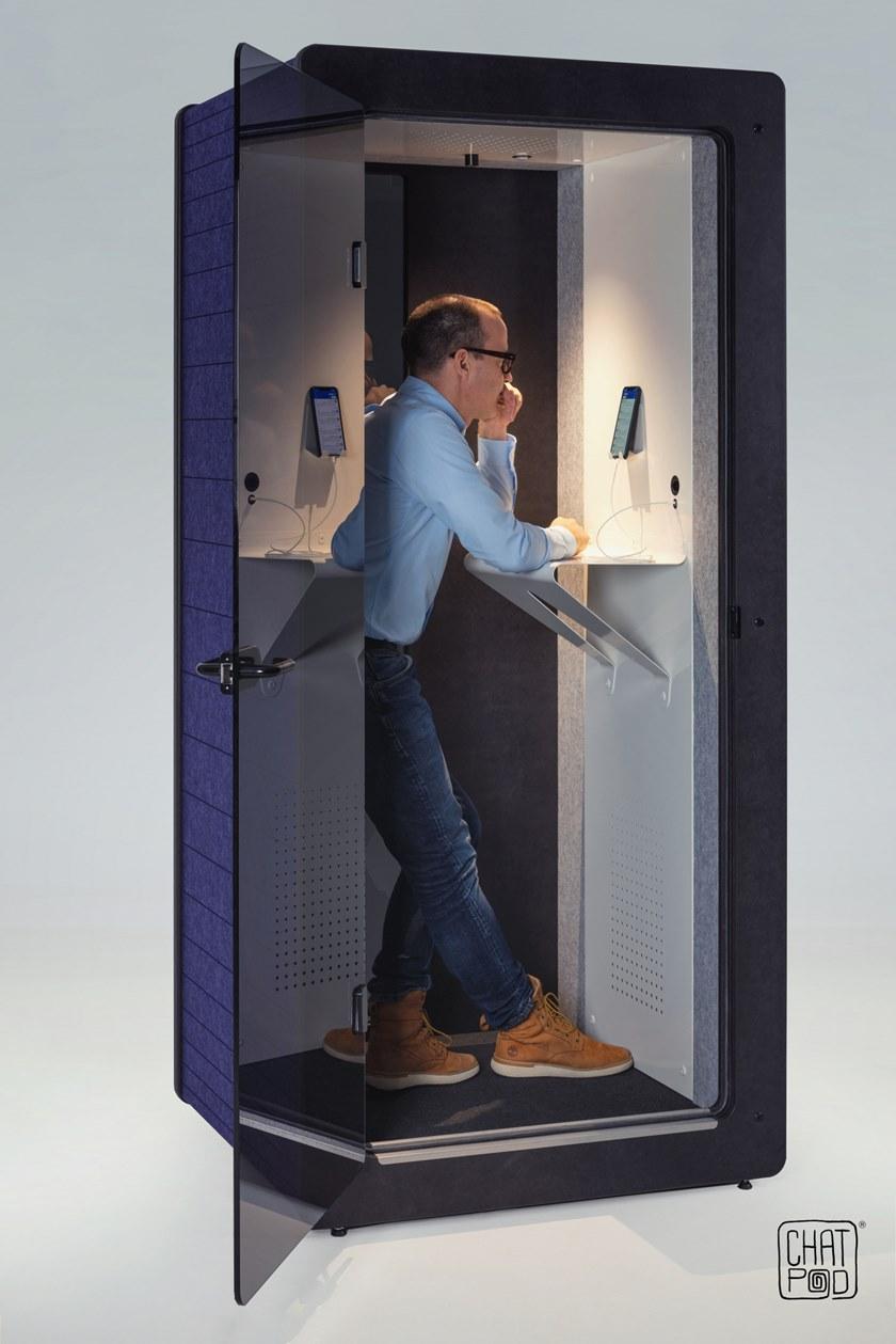 IMPACT ACOUSTIC® Акустическая офисная будка со встроенным освещением  961.10.442.000.00  - Вид №11