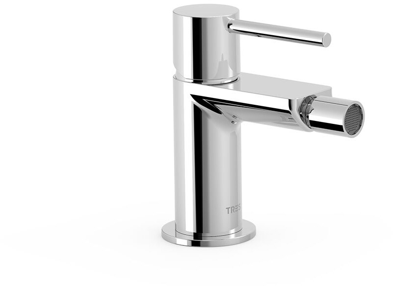 МАКСИМАЛЬНЫЙ смеситель для биде с одной ручкой и автоматическим сливом-06222001D TRES