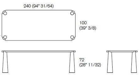 Agapecasa Прямоугольный мраморный стол Eros sun-id-1448184 - Вид №1