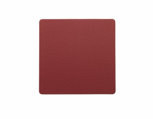 98359 BULL red подстаканник квадратный 10x10 см, толщина 2мм;LIND DNA