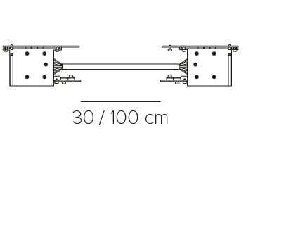 Экструдированная алюминиевая система освещения трека Letroh узел ARCH-00141698 - Вид №19