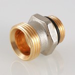 VTr.580.NEI.040E Ниппель для коллекторного блока, под расходомер Valtec 1/2 х 3/4", "евроконус"  - Вид №7