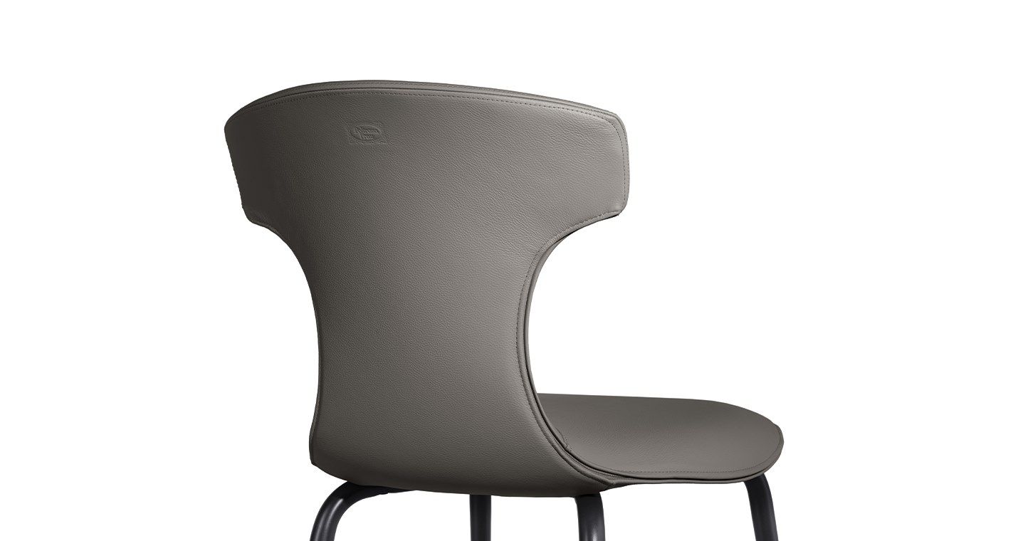 Кожаный мягкий стул Poltrona Frau ARCH-00051546 - Вид №5