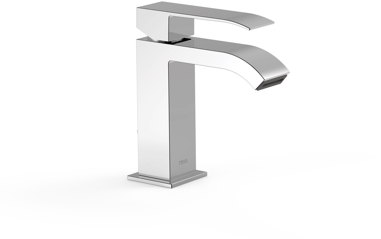 Смеситель для умывальника CUADRO с одной ручкой-00610101 TRES