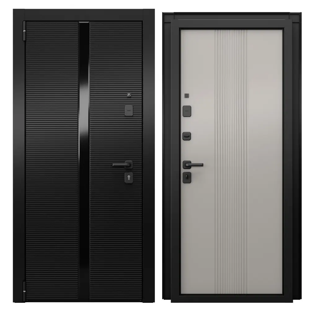 Дверь входная металлическая Глосс Айвори 95x205 см левая айвори TOREX STLM-2199077