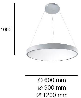 Terzo Light Светодиодный подвесной светильник из алюминия Kyclos sun-id-1364726 - Вид №3